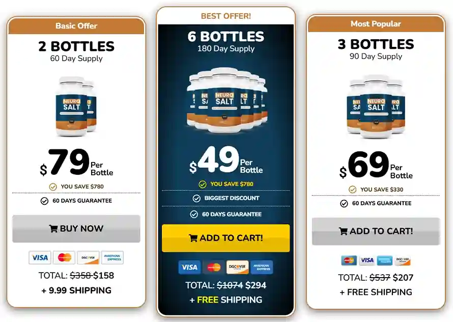 NeuroSalt NeuroSalt price